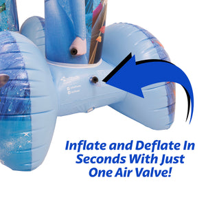 Disney Frozen 2 Winter Waterfall Inflatable Arch Sprinkler