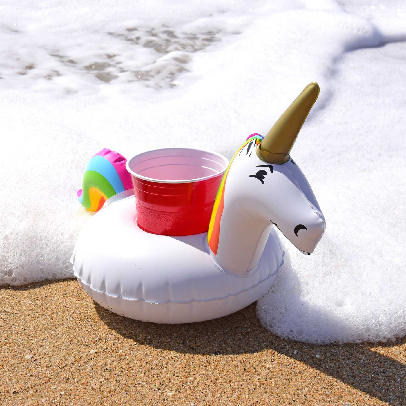 Unicorn float cup deals holder