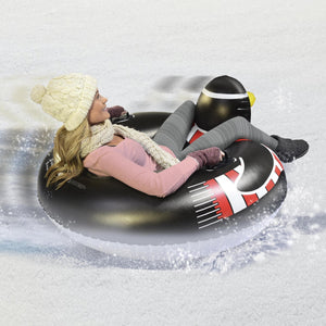 GoFloats  Inflatable Winter Snow Tube Sled - Penguin