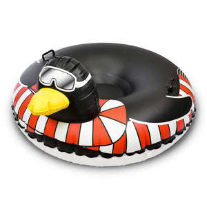 GoFloats  Inflatable Winter Snow Tube Sled - Penguin