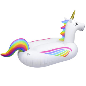 GoFloats Giant Inflatable Pool Float - Unicorn