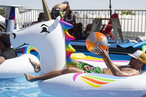 GoFloats Giant Inflatable Pool Float - Unicorn