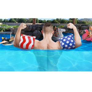 GoFloats Adult Water Wing Floaties - American Flag