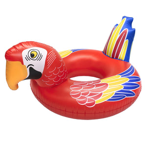 GoFloats Party Tube Inflatable Raft - Tropical Parrot