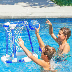 GoSports Splash Hoop 36 Floating Pool Basketball Game - Blue