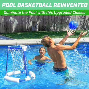 GoSports Splash Hoop 36 Floating Pool Basketball Game - Blue