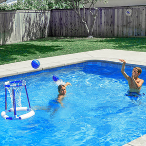 GoSports Splash Hoop 36 Floating Pool Basketball Game - Blue