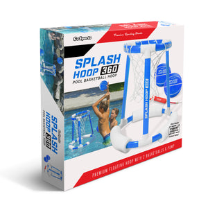 GoSports Splash Hoop 36 Floating Pool Basketball Game - Blue