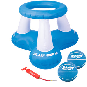 GoSports Splash Hoop Air Blue Inflatable Pool Basketball Game