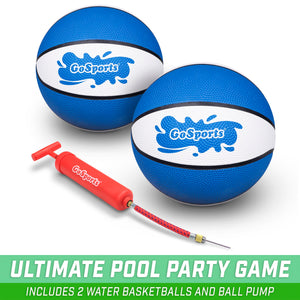 GoSports Splash Hoop PRO Poolside Basketball Game - Blue
