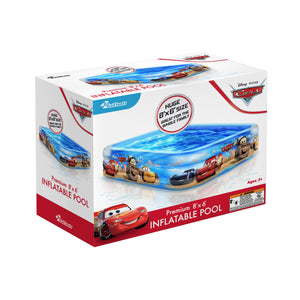 Disney Pixar Cars Inflatable Pool - 8'x6'