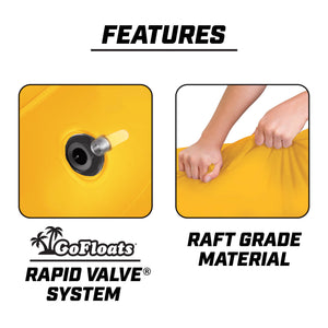a yellow plastic sheet with a hand holding it