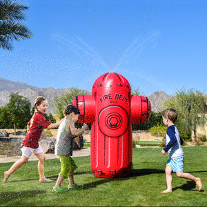 GoFloats 5' Giant Inflatable Fire Hydrant Sprinkler