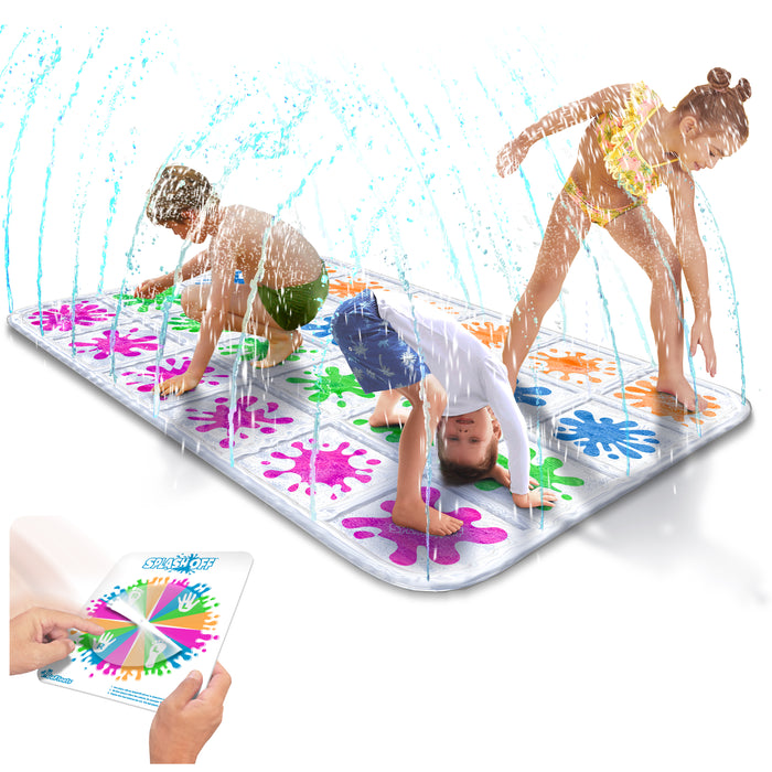 GoFloats Splash Off Water Spray Mat Game