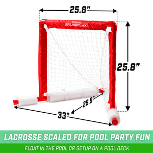 GoSports Lacrosse Floating Pool Goal Set