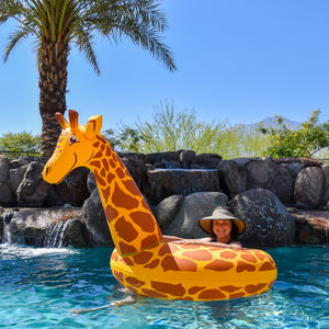 GoFloats Party Tube Inflatable Raft - Giraffe