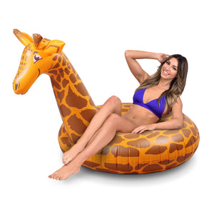 GoFloats Party Tube Inflatable Raft - Giraffe