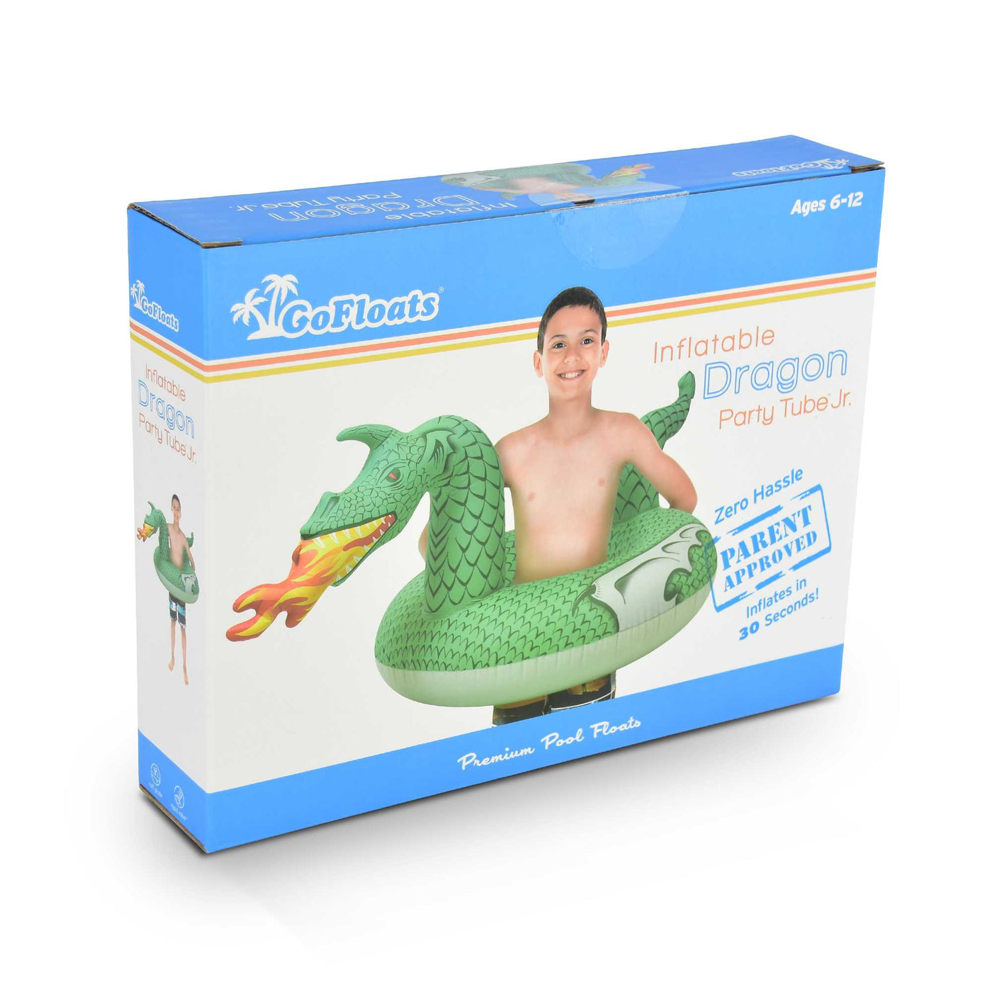 Dragon Pool Floatable GoFloats Jr Pool Float Party Tube - Fire Dragon | GoFloats.com Popular ...