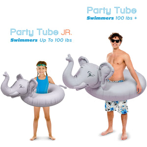 GoFloats Jr Pool Float Party Tube - Elephant