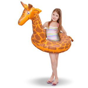 GoFloats Jr Pool Float Party Tube - Giraffe
