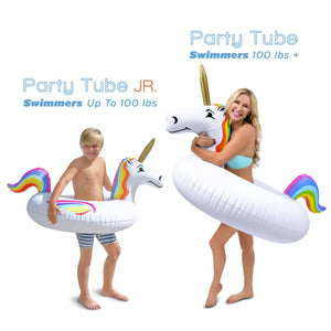 GoFloats Jr Pool Float Party Tube - Unicorn
