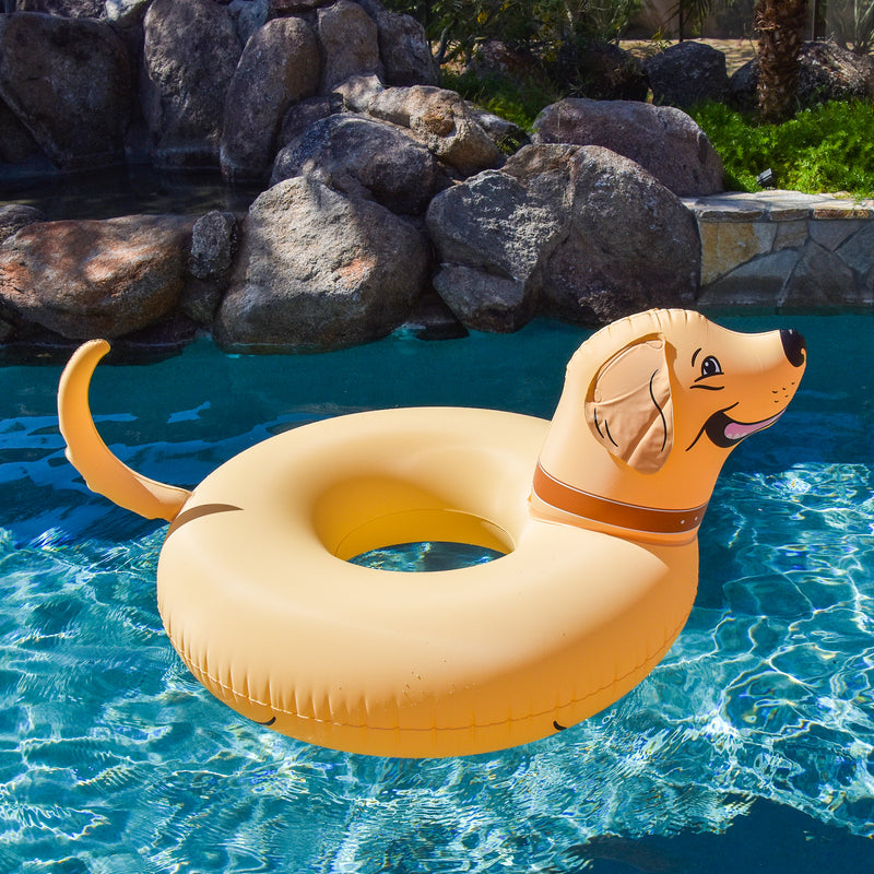 GoFloats Party Tube Inflatable Raft - Buddy the Dog | GoFloats.com ...