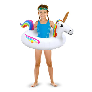 GoFloats Jr Pool Float Party Tube - Unicorn