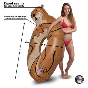 GoFloats Party Tube Inflatable Raft - Sea Otter