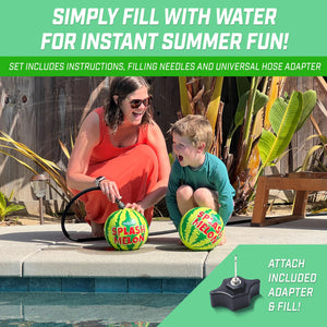 GoSports 9" Splash Melon Pool Ball Party Toy