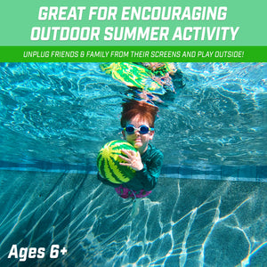 GoSports 9" Splash Melon Pool Ball Party Toy