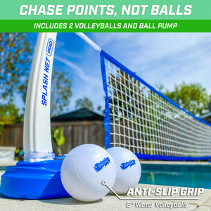 GoSports Splash Net PRO Pool Volleyball Net - Blue