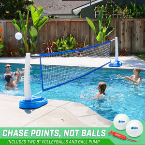 GoSports Splash Net PRO Pool Volleyball Net - Blue