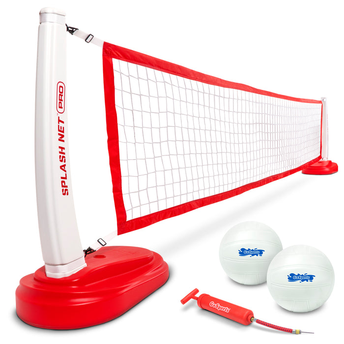 GoSports Splash Net PRO Pool Volleyball Net - Red
